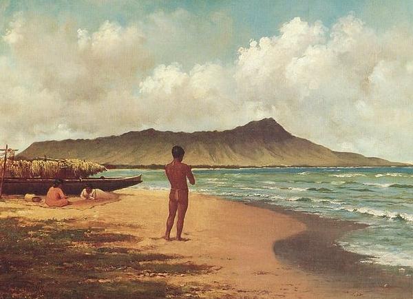 Elizabeth Armstrong Hawaiians at Rest oil painting picture
